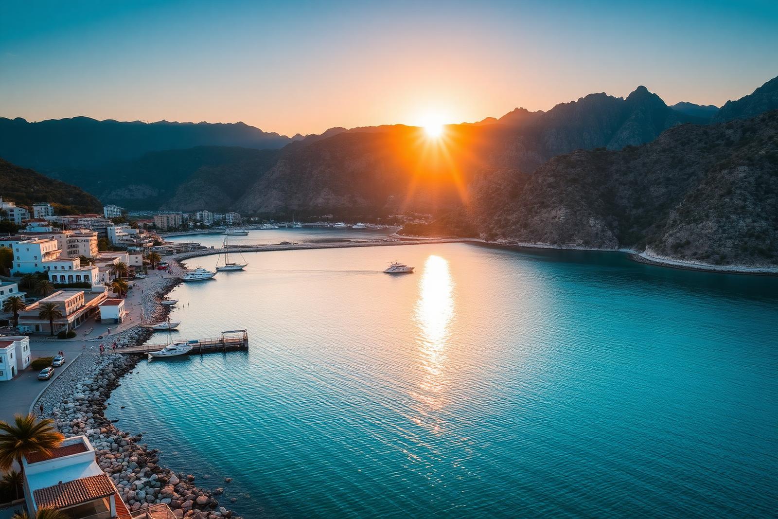 Sarandë, Albania — cinematic editorial photograph